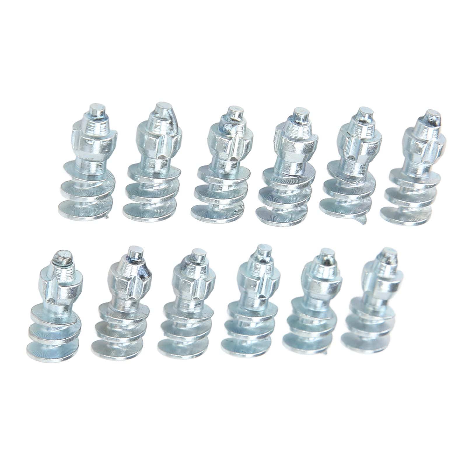 50 unidades de tacos para neumáticos, clavos antideslizantes de acero de tungsteno para neumáticos de nieve, tacos de 21 mm con base de aluminio para camiones, carretillas