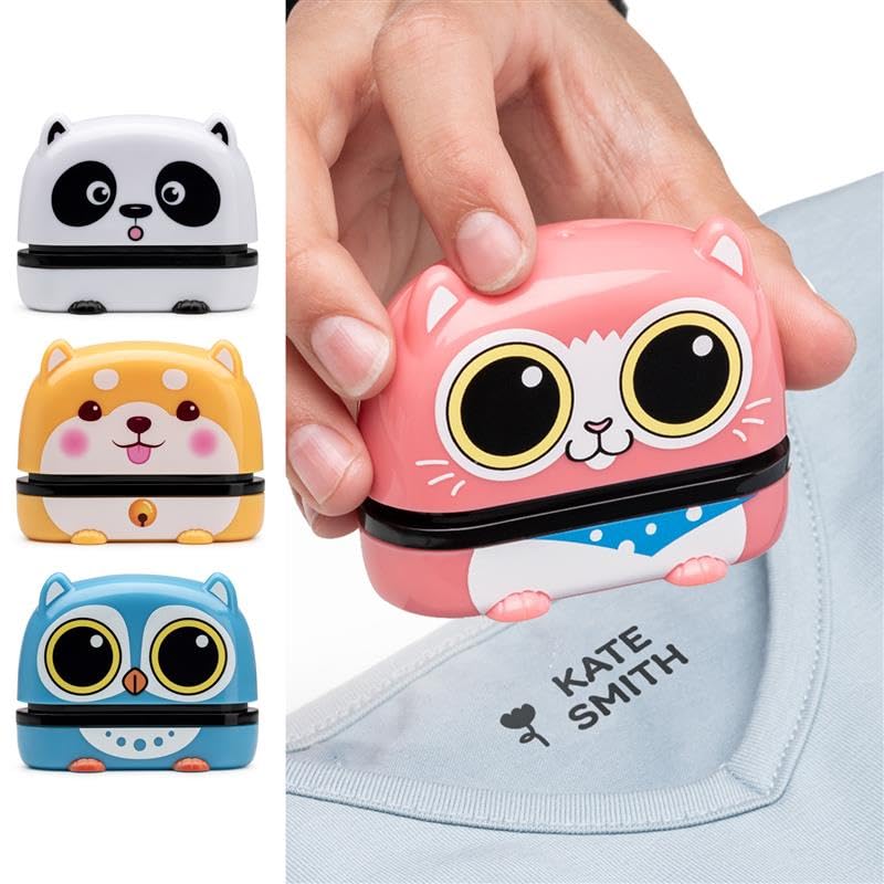 Custom Name Stamp - Clothing Stamp with Name, Shipping from USA,Personalized Custom Clothing Labels for Kids, Daycare Labels, School and Organization