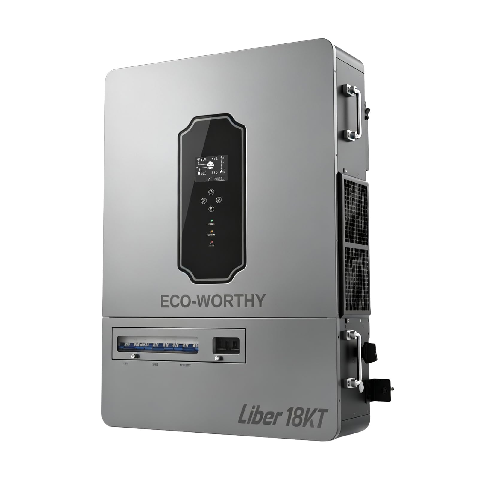 ECO-WORTHY Liber 18KT Off-Grid Three-Phase Inverter, 28.8KW PV Input &amp; 18KW 120/208Y Vac Output，360A Charge/Discharge Current for Farm/Workshop/Factory