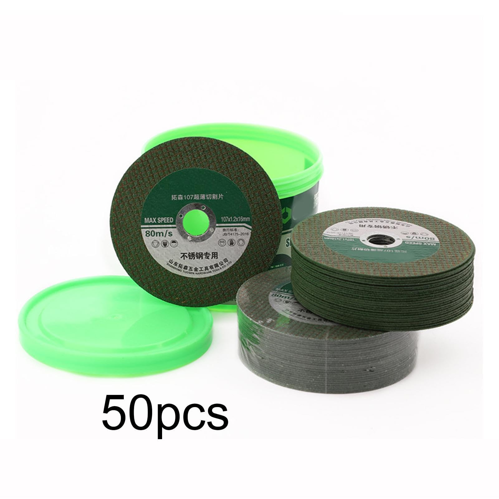 Disques à tronçonner pour meuleuse d'angle - Lot de 50 roues à tronçonner