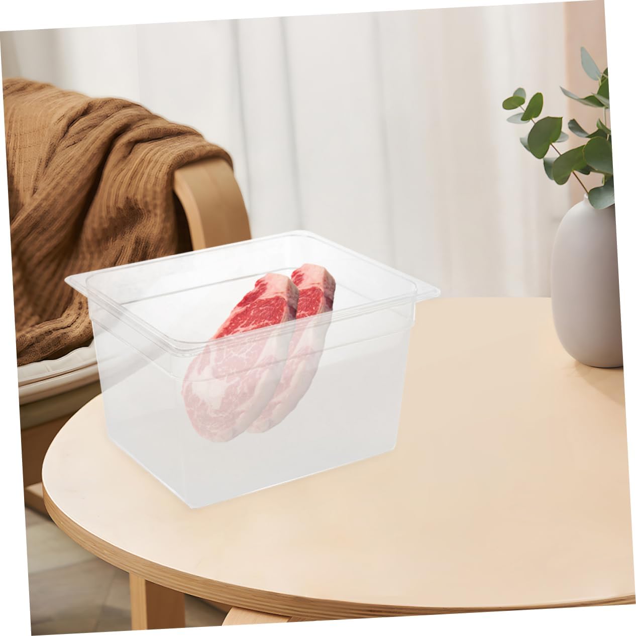 Slow Cooking Supplies Low-temperature Slow Cooker Container Storage Box Kitchen Supplies