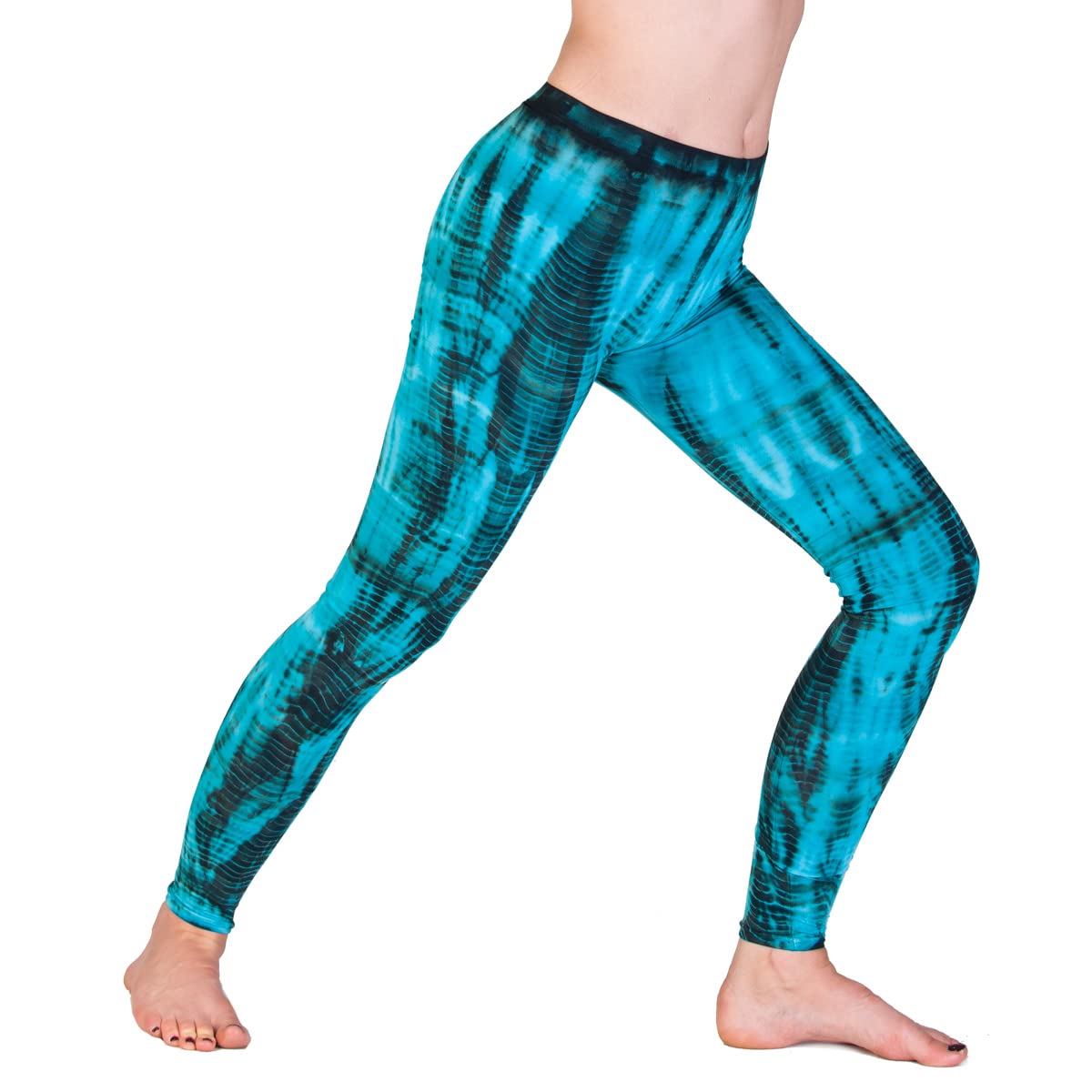 PANASIAM Batik Leggings Lace-Up 3/4 For Women - View #6