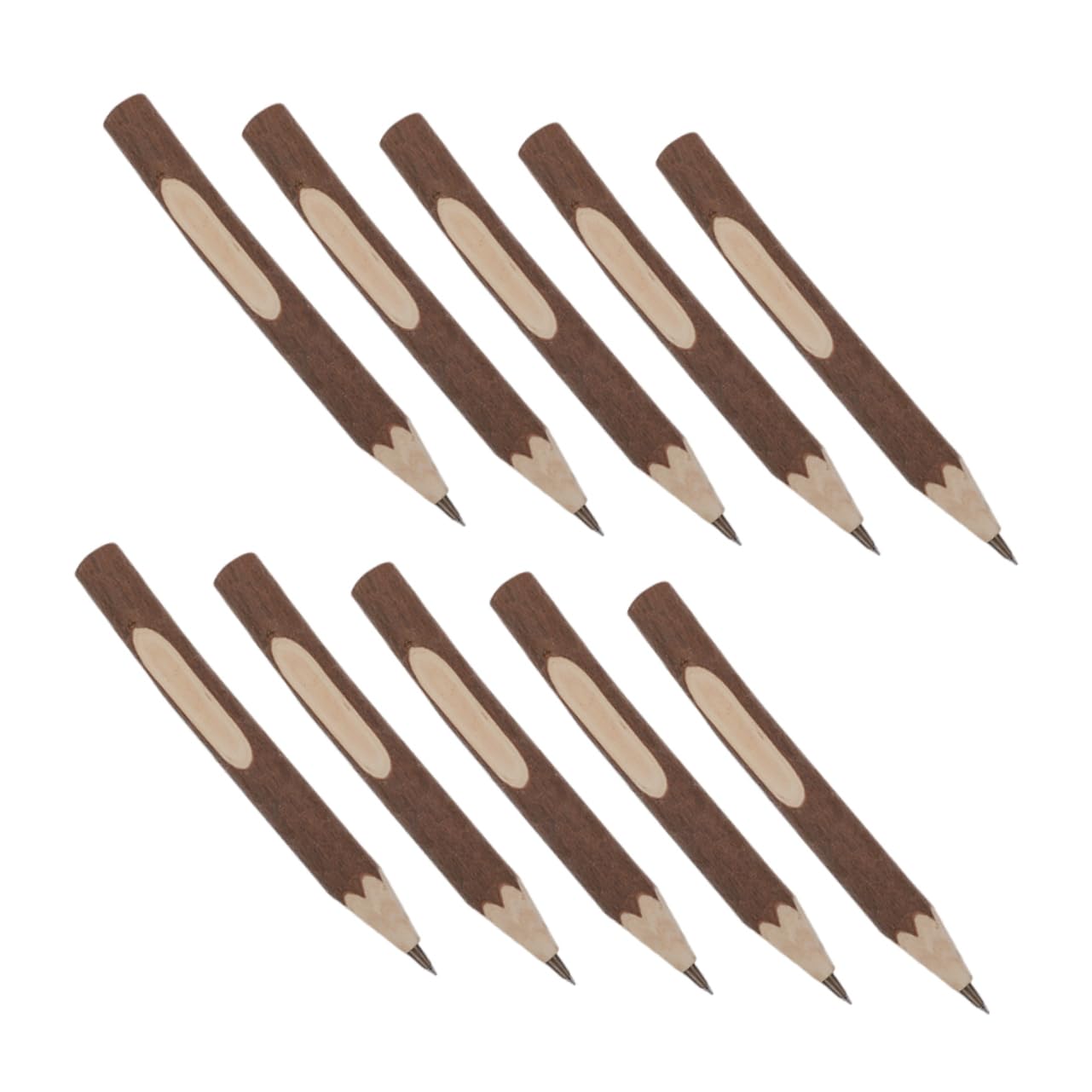 TEHAUX Lot De 5 Crayons De Bois Effaçables Pour Garçons Et Filles Crayons De Dessin Et Décriture Hexagonaux Pour Lécole 10 Pièces X 5
