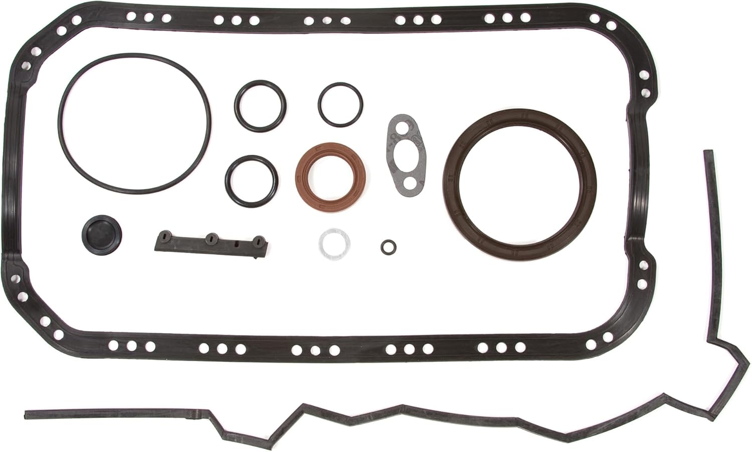 Evergreen SA-5494168796-6 Full Gasket Set Bearings Rings Fit 92-95 Honda Civic Del Sol D16Z6