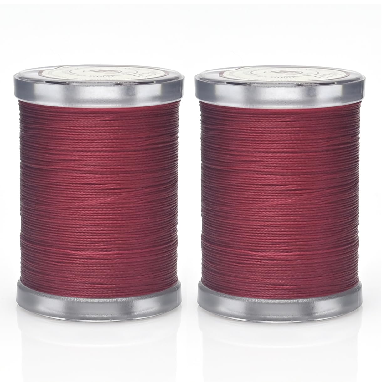 Selric 300Yards Extra Strong Bonded Nylon Thread for Leather Sewing-Wine Red