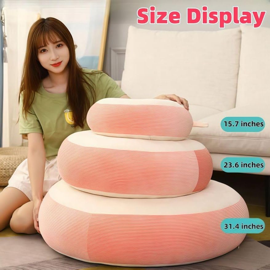 Coussin de chaise en forme de beignet contre le mal de dos lombaire