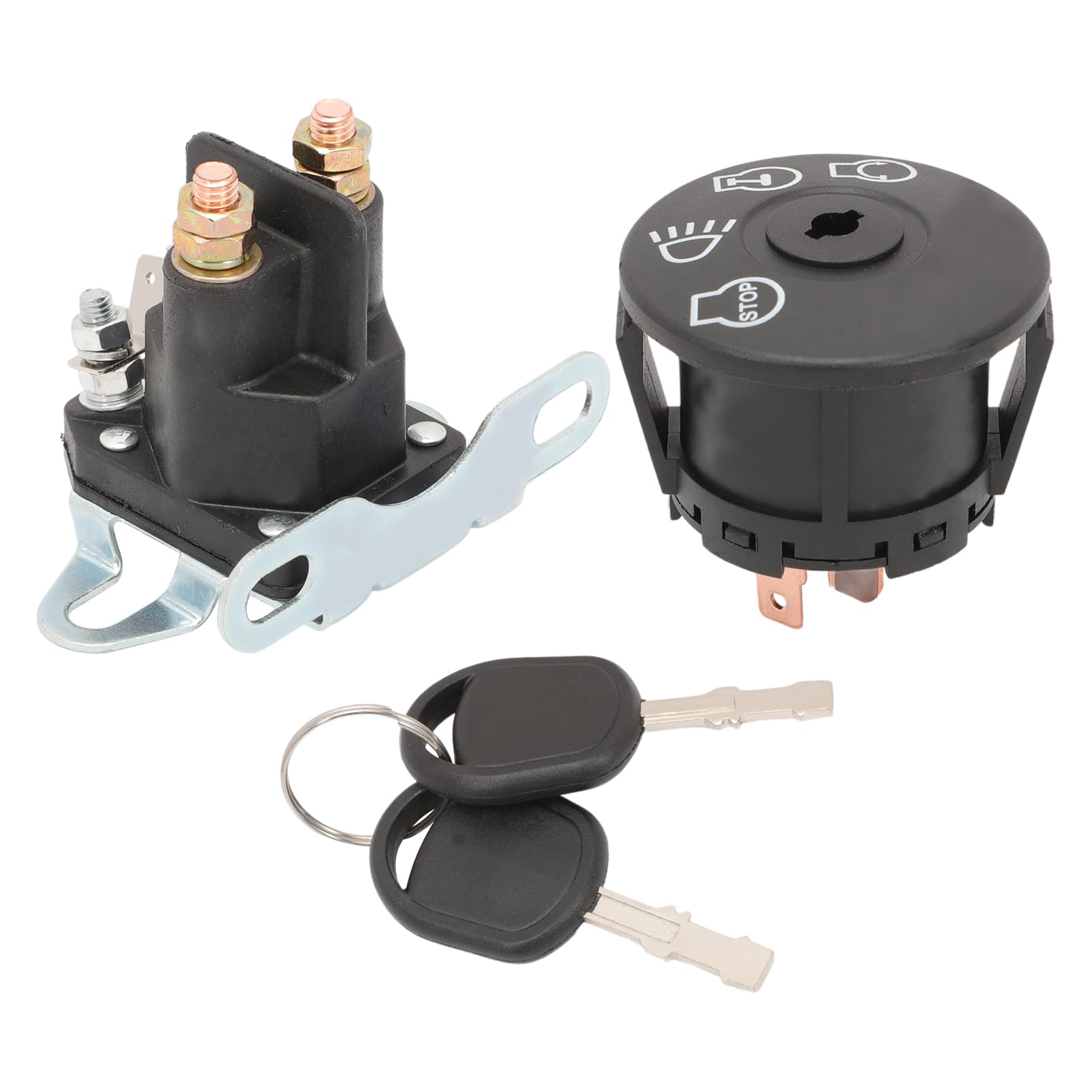 Kit de serrure d'allumage magnétique pour tracteur Husqvarna MTD H-n-da Bolens Toro Castelgarden Stiga Murray AYP Briggs Stratton Démarreur d'allumage Interrupteur de démarrage MTD Tracteur à