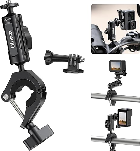 ULANZI Goquick Soporte de bicicleta para cámara de acción 360° Soporte de cámara de motocicleta para soporte de bicicleta Soporte de manillar w disponible en Yaxa Guatemala