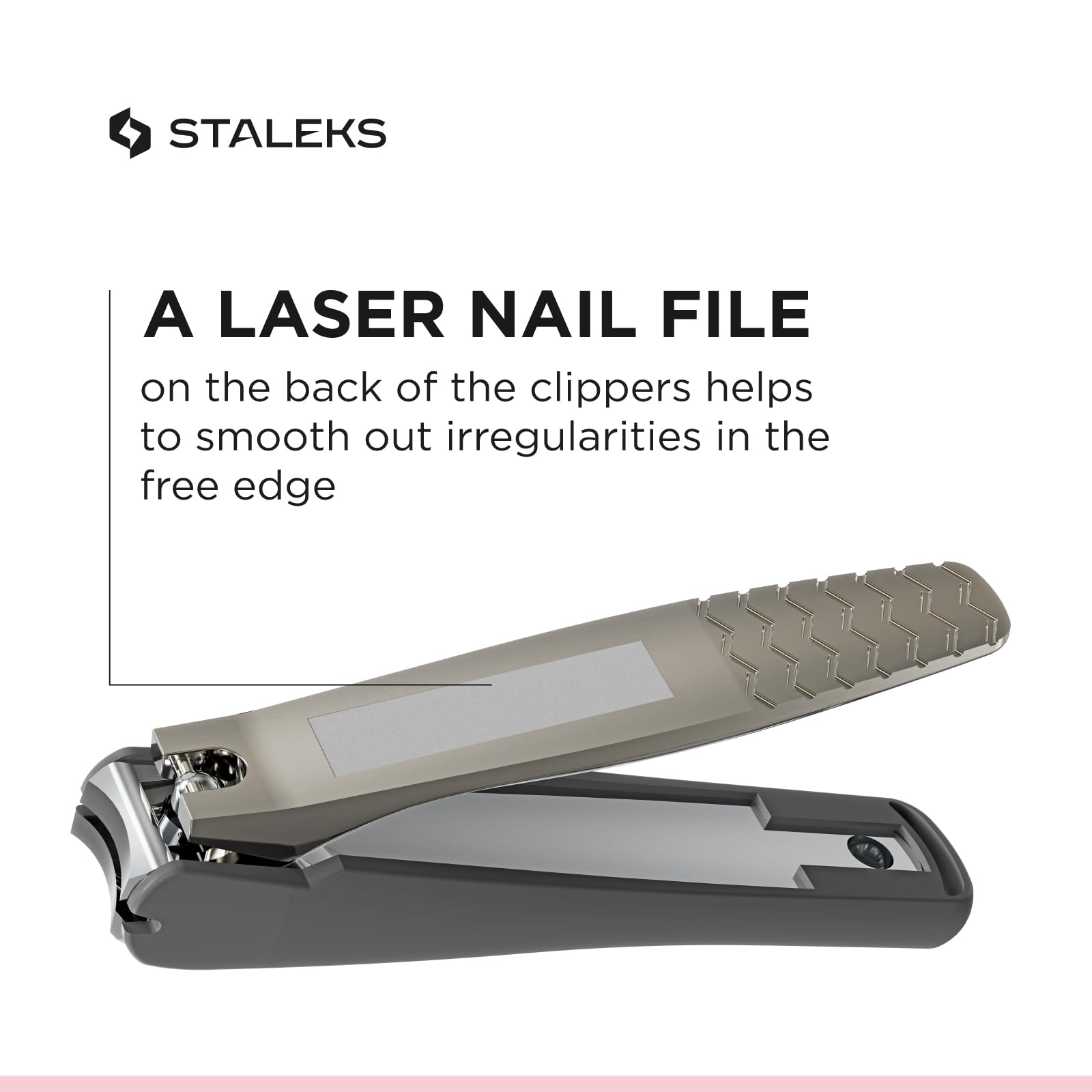 Staleks Męski klips z pojemnikiem na klipsy do paznokci Beauty & Care 20 Manicure Pedicure Cutter Stalex