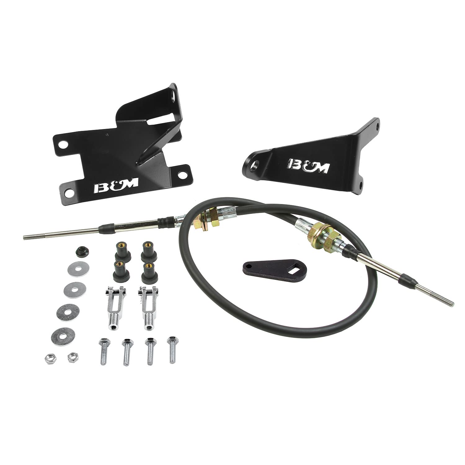 B&M Racing 81184: 97-06 Wrangler Tj Heavy Duty Tansfer Case Shift Cable Conversion Kit