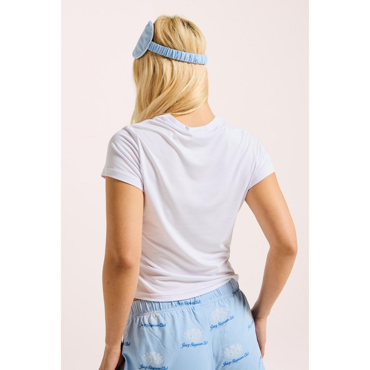 Juicy Couture Pidżama — zestaw Kobiety Sleepover Club Short Pyjama Set - Pyjamaset Aus Top Und Shorts Schlafanzug Schlafset Versch. Farben