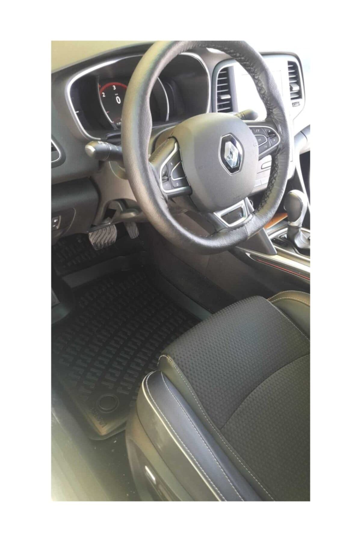 Renault Megane 4 2016 2017 2018 2019 2020 Araca Özel 3d Havuzlu Paspas 00064 ile uyumlu