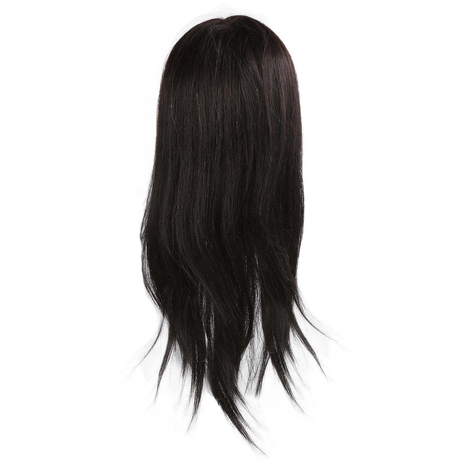 Yinhing Manichino Capelli 55cm Capelli Veri Misti Orecchie Grandi