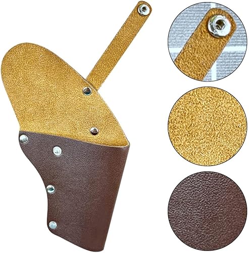 Miniatura 2 de Funda para pistola de juguete para niños, funda de revólver de cuero, correa de transporte de cintura para tamaño completo, compacta, pistola de