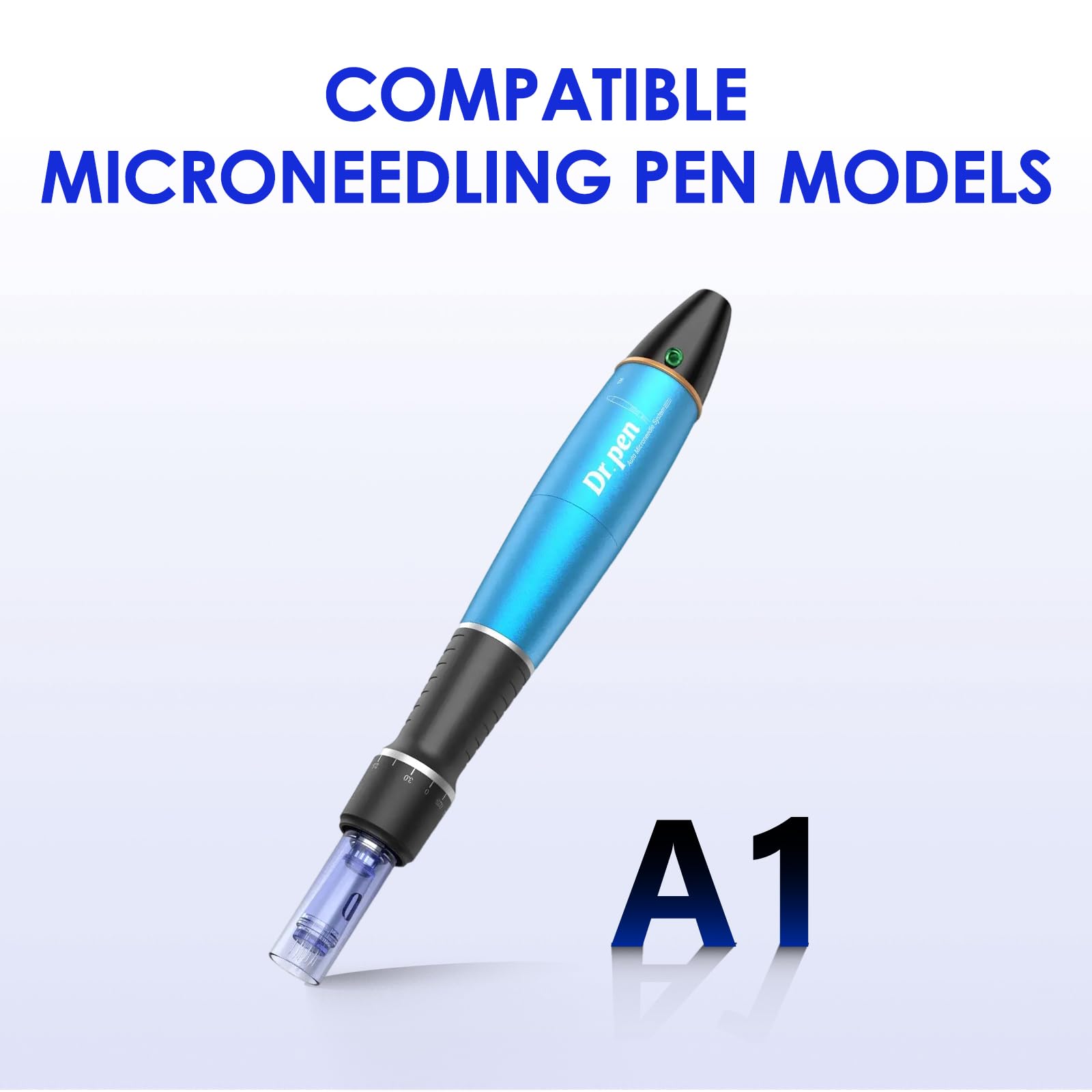 Dr. pen Ultima A1 Cartridges 9-Pin – 15 Stück Ersatzpatronen für Hautpflege – Authentische Dr. pen Einwegkartuschen (15 Stück, 9-Pin für A1)