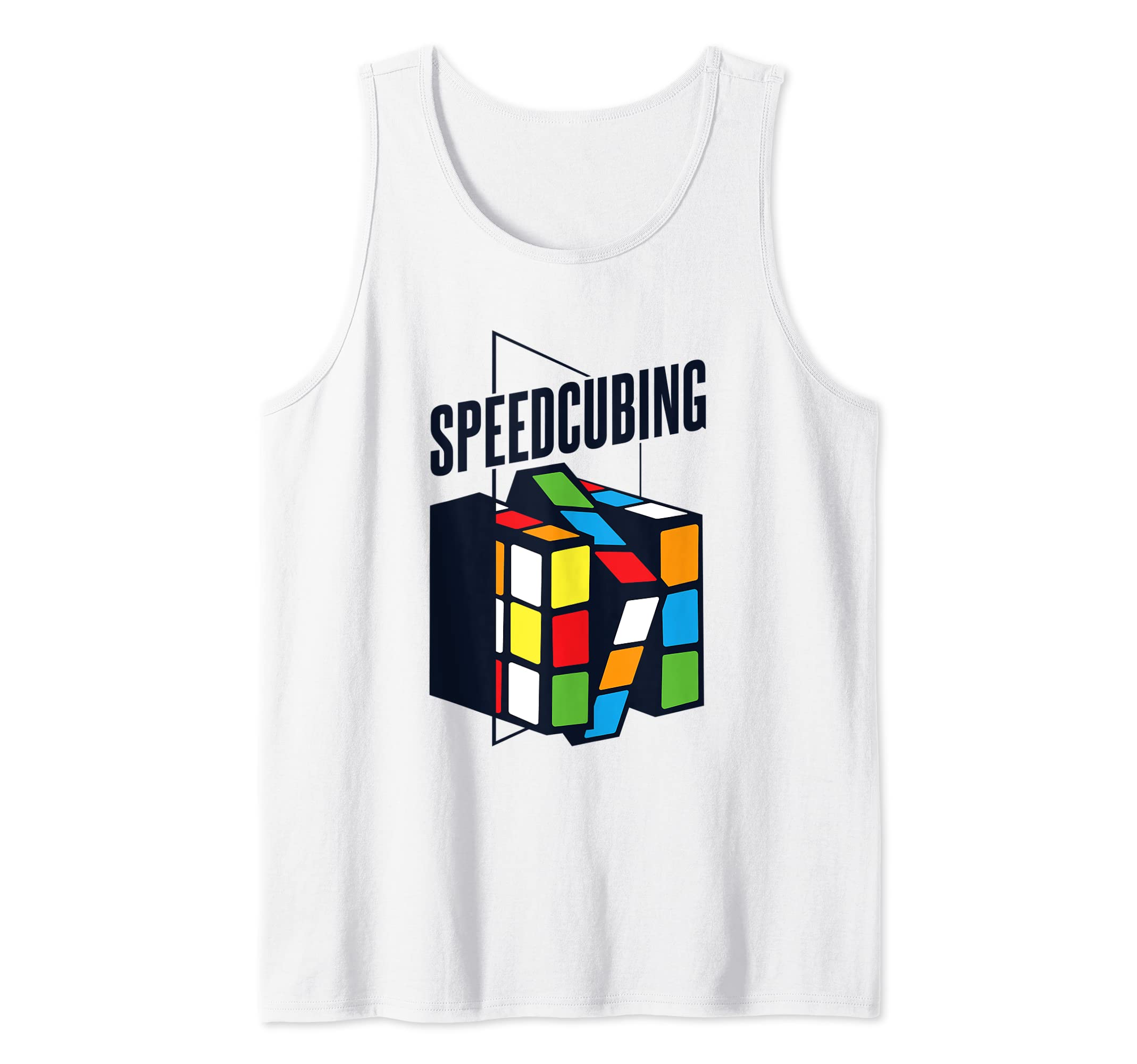 Speedcubing Cubing Speedsolving Speedcubing Speed Cuber Tank Top
