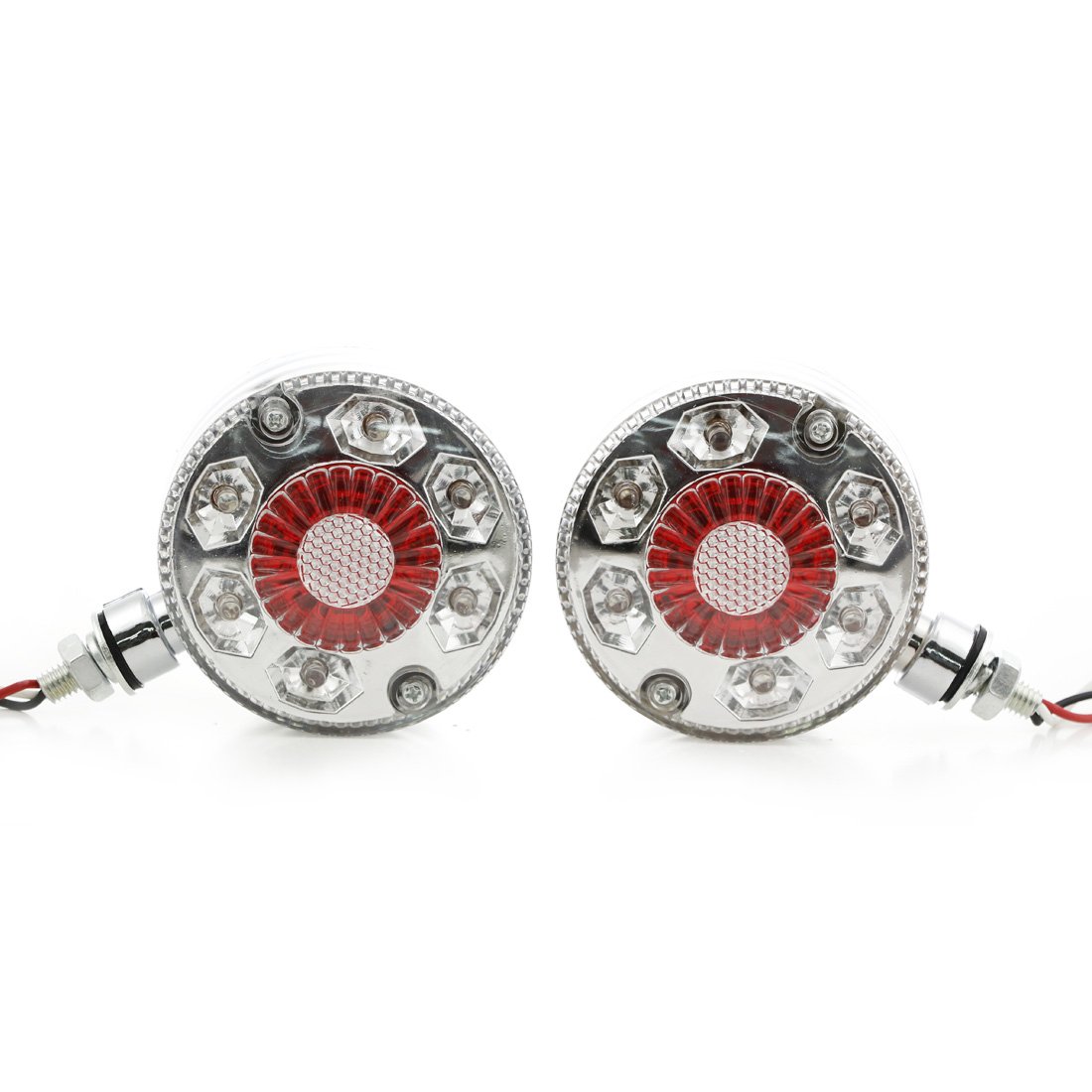4 x LED 24 V kontur boczny czerwone/białe światła obrysowe