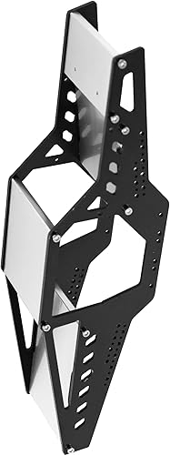 Miniatura 5 de ShareGoo - Kit de marco de chasis de aluminio compatible con 124 Axial SCX24 90081 AXI00001 AXI00002 AXI00005 AXI00006 RC Crawler piezas de