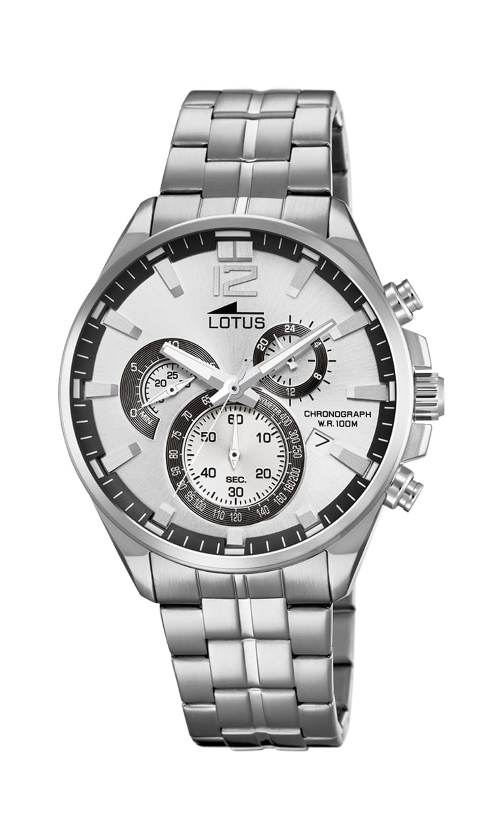 LOTUS Reloj para Unisex Adulto de Cuarzo con Correa en Acero Inoxidable 10136/1