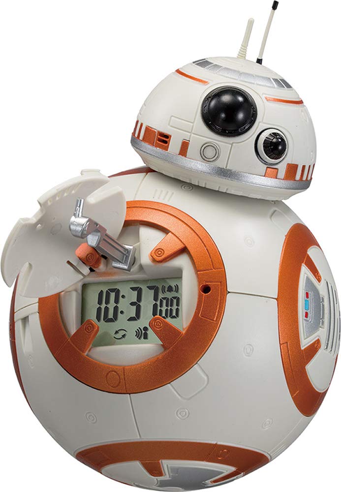 Amazon.co.jp: スター・ウォーズ BB-8 目覚まし時計 デジタル時計 音声  
