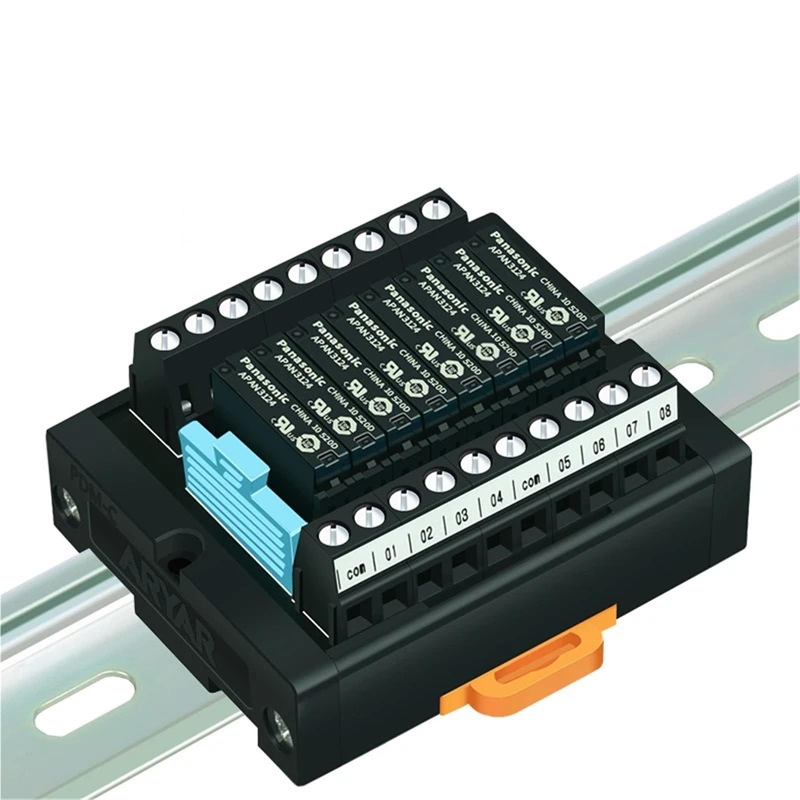 1 szt. APAN3112 moduł przekaźnikowy 12 V 5 A moduł karty sterownika karty wzmacniacza wyjściowego moduł przekaźnikowy (HL-4C-1NO-C)