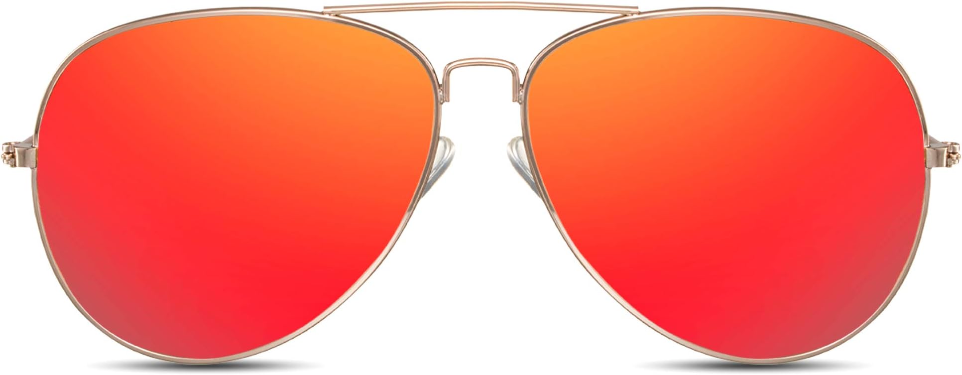 CheapassSunglasses Pilot Sunglasses Metal Mirrored Women Men Variation