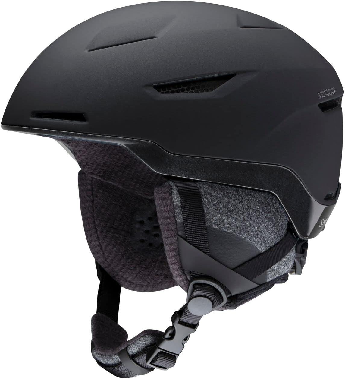 Smith Vida Snow Helmet (Matte Black Pearl '22, Large)