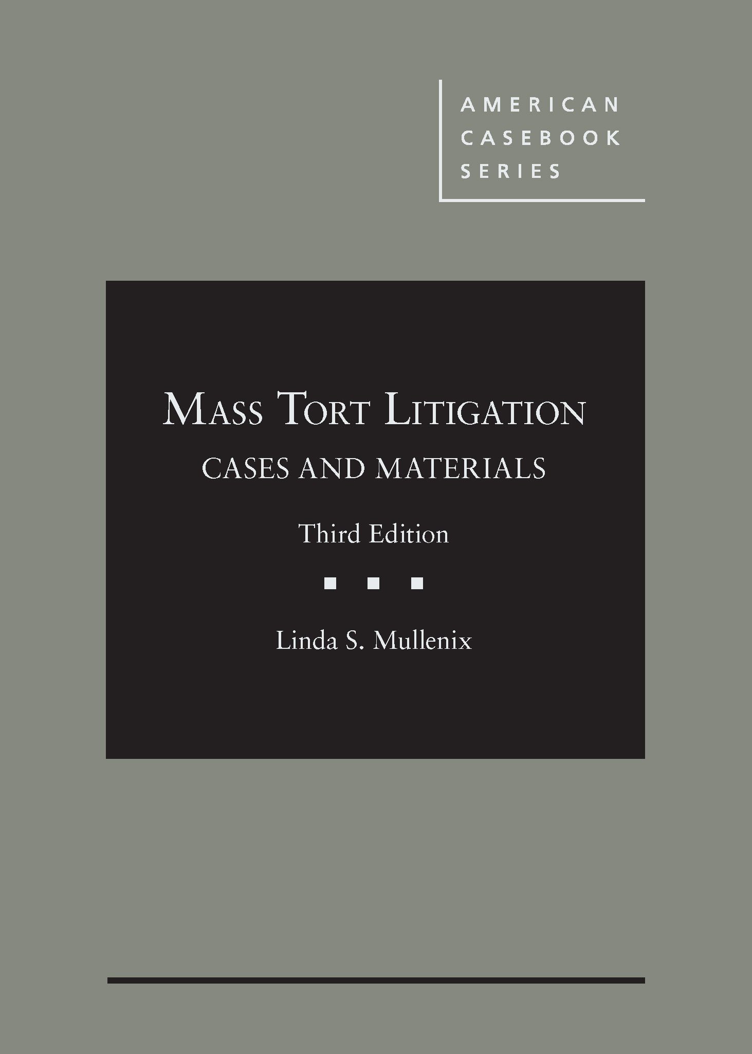 Buy Mass Tort Litigation, Cases and Materials (American Casebook Series) — BookShops.in