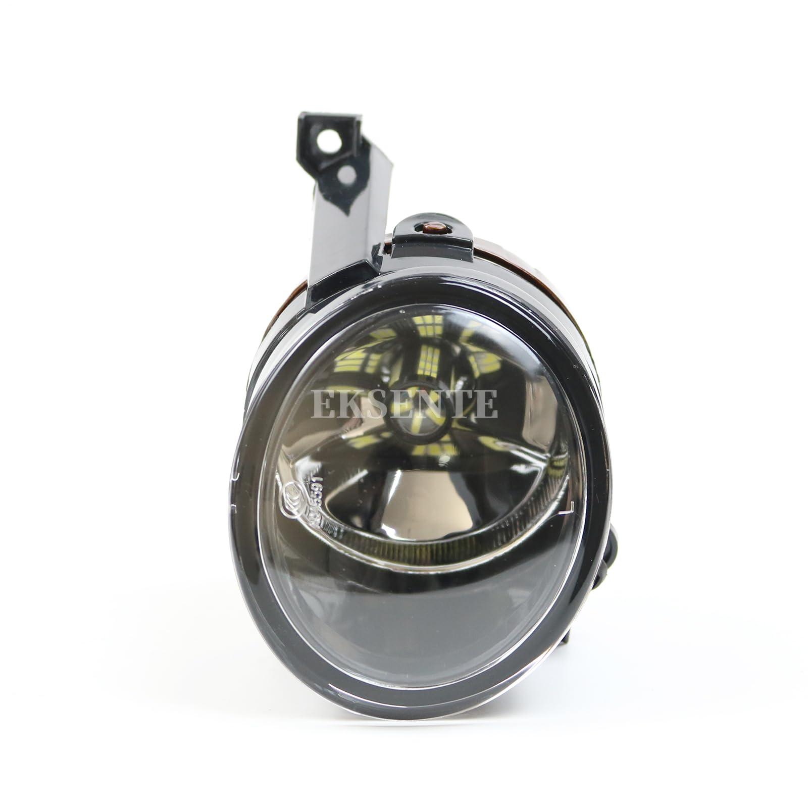 Generic Car Front LED Fog Light Lamp With 8W LED Bulbs 1T0941699 1T0941700 For VW Tiguan 2007 2008 2009 2010 2011, Black