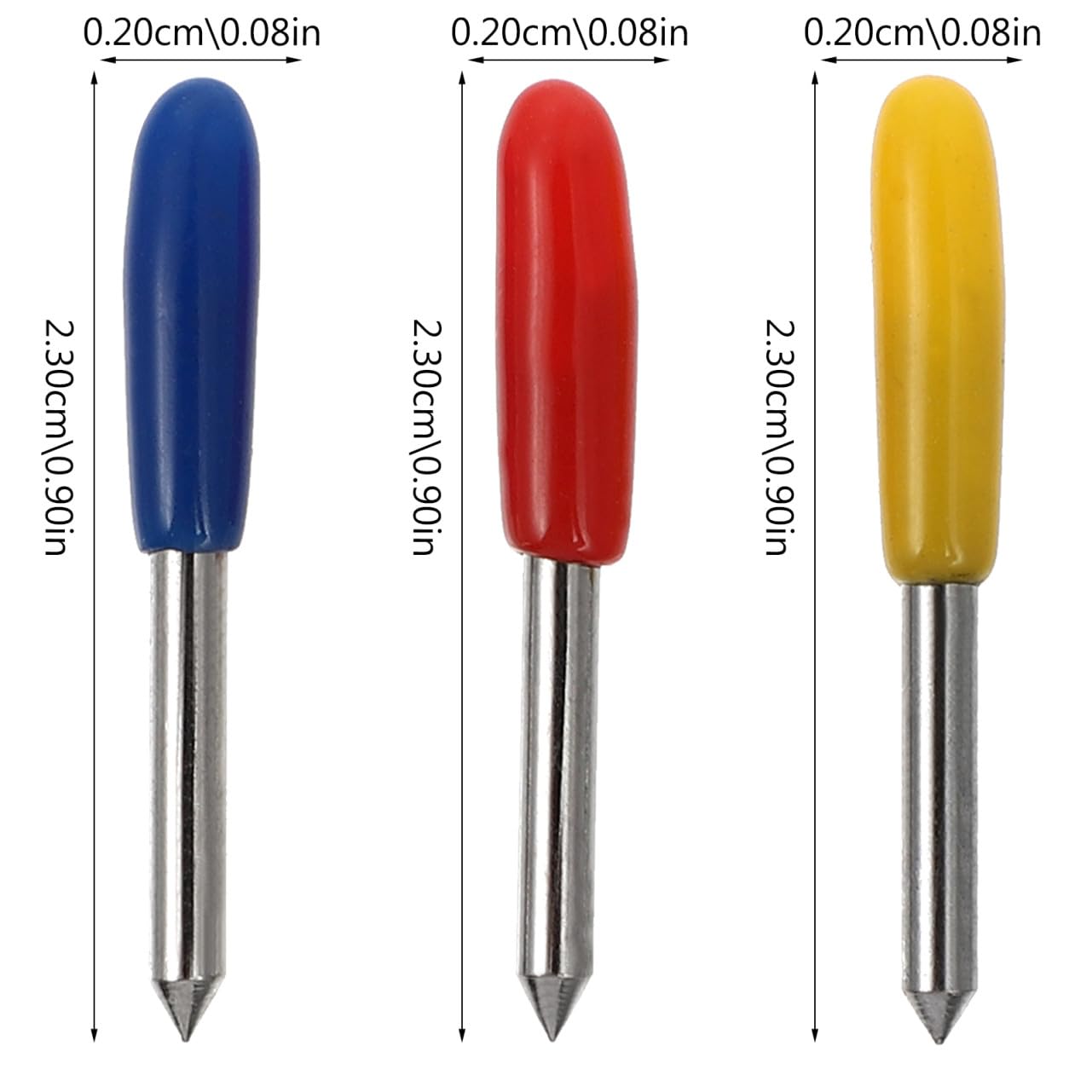 MAGICLULU 150stücke Ersatzklingen Für Schneidemaschinen Hochwertige Cutter Für Plotter Langlebige Für Präzise Gravuren Und Sauberes Schneiden