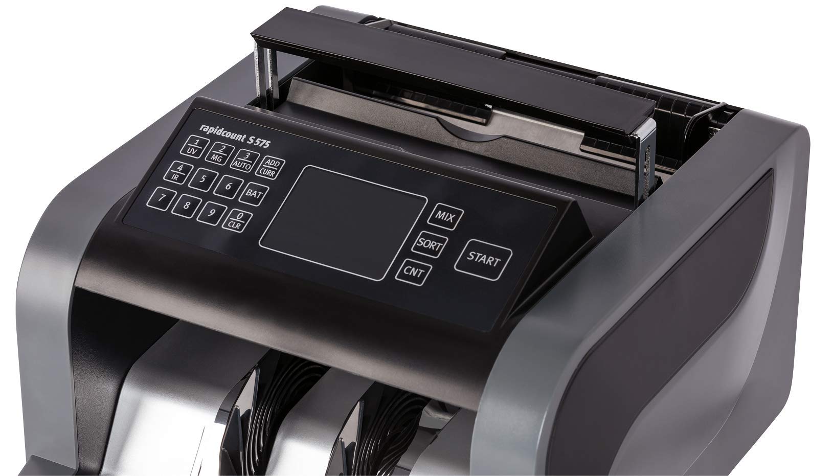 ratiotec macchina contabanconote rapidcount S 575 per banconote miste con valutazione in nero