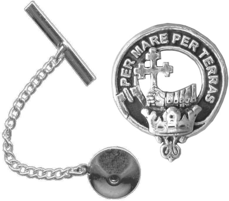 MacDonald (Isles) Scottish Clan Crest Tie Tack/Lapel Pin