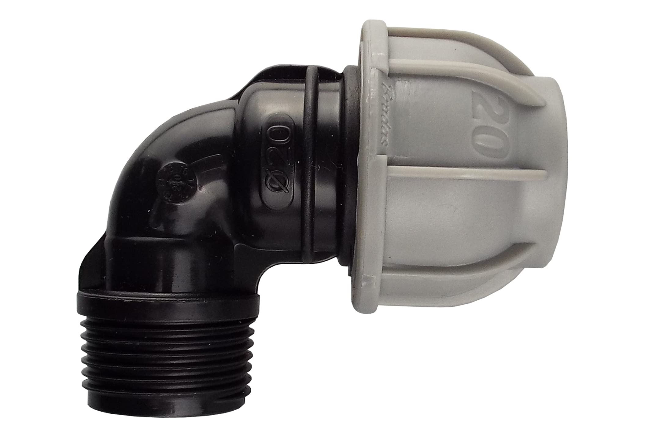 Cost Wise Men's Grey Mdpe Compression Water Pipe Fittings, Elbow (32Mm-3/4 )