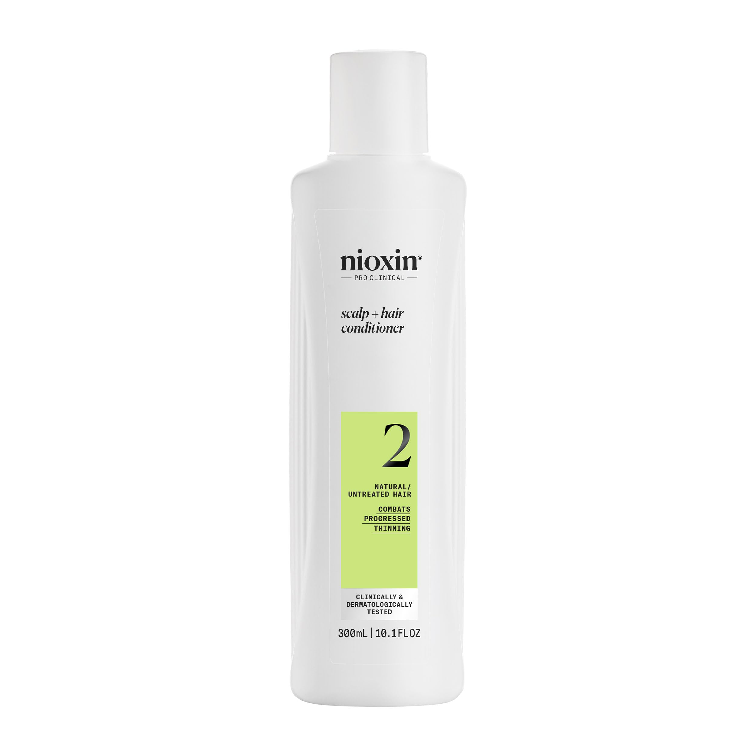 Nioxin Scalp + Hair Kit System 2 - Haarpflege für naturbelassenes, sichtbar dünner werdendes Haar - Shampoo, Conditioner & Scalp Treatment