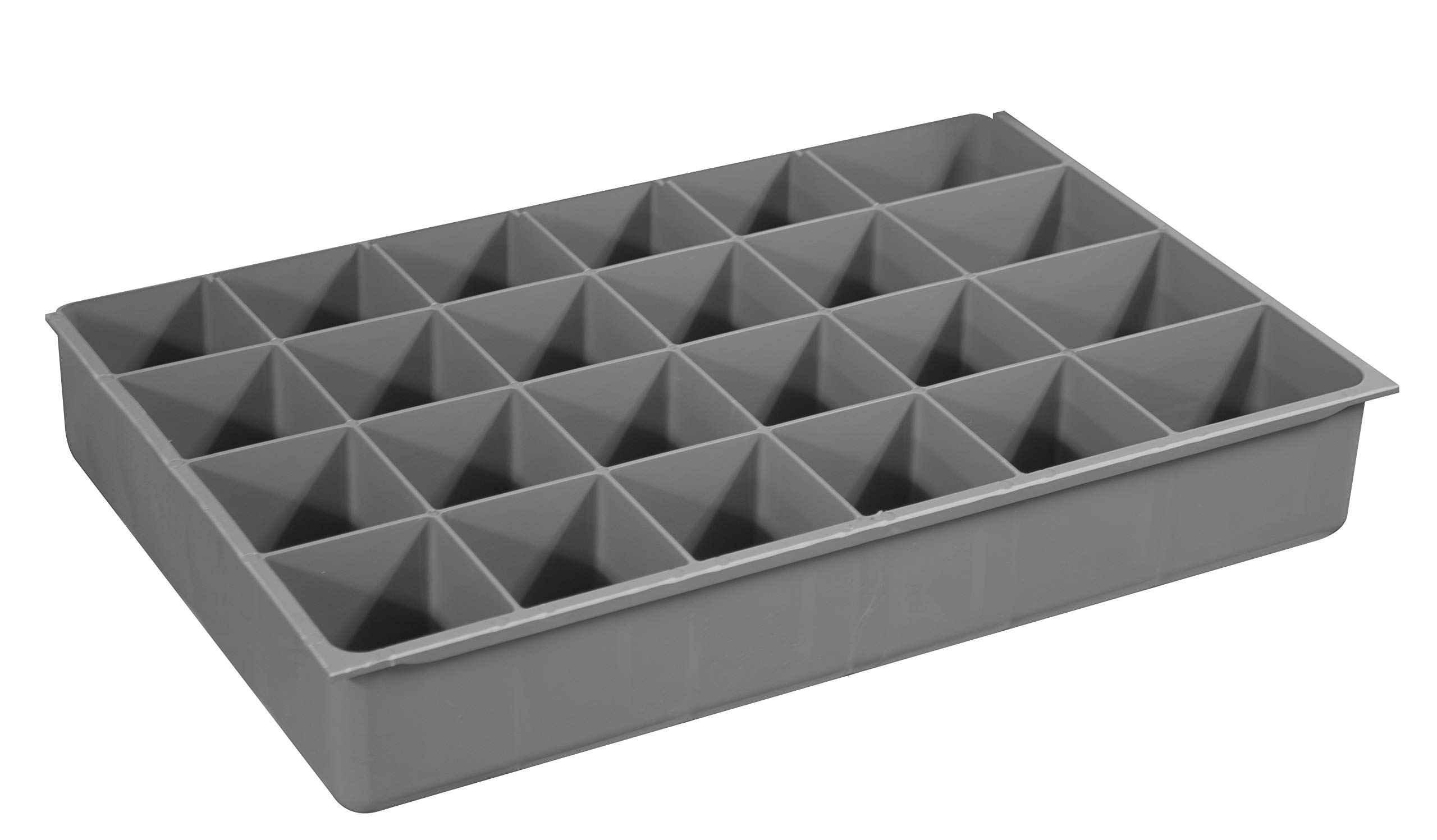 Durham 229-95-24-IND Small, 24 Compartment Insert, Gray