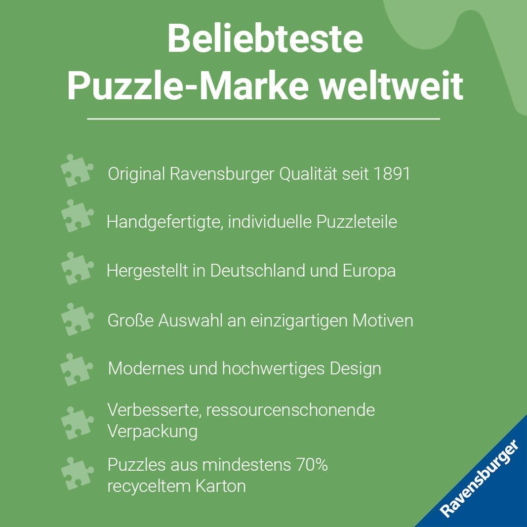 Ravensburger Puzzle 17432 - Mickey als Künstler - großes 5000 Teile Puzzle mit vielen bekannten Disney-Figuren, eine tolle Herausforderung für Disney-Fans und Puzzle-Profis ab 14 Jahren