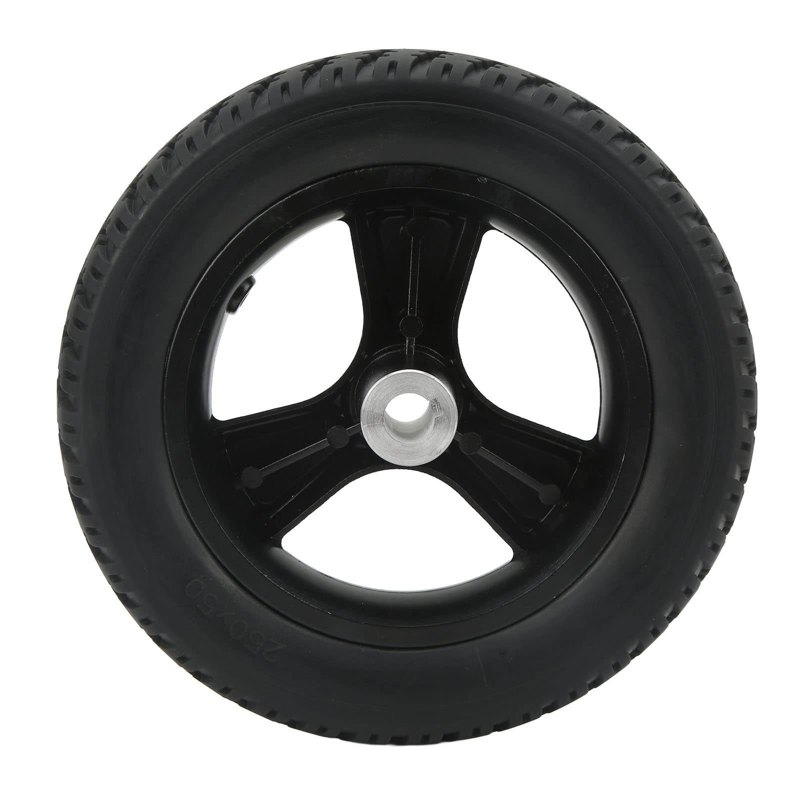 Electric Wheelchair Rear Wheel 10in Polyurethane Tire Alloy Hub