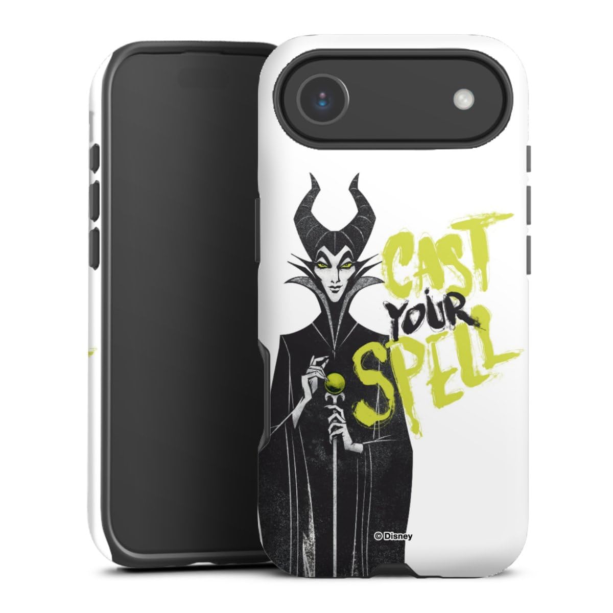 Coque iPhone Air renforcée rigide avec impression haute définition Maléfique Disney - 2