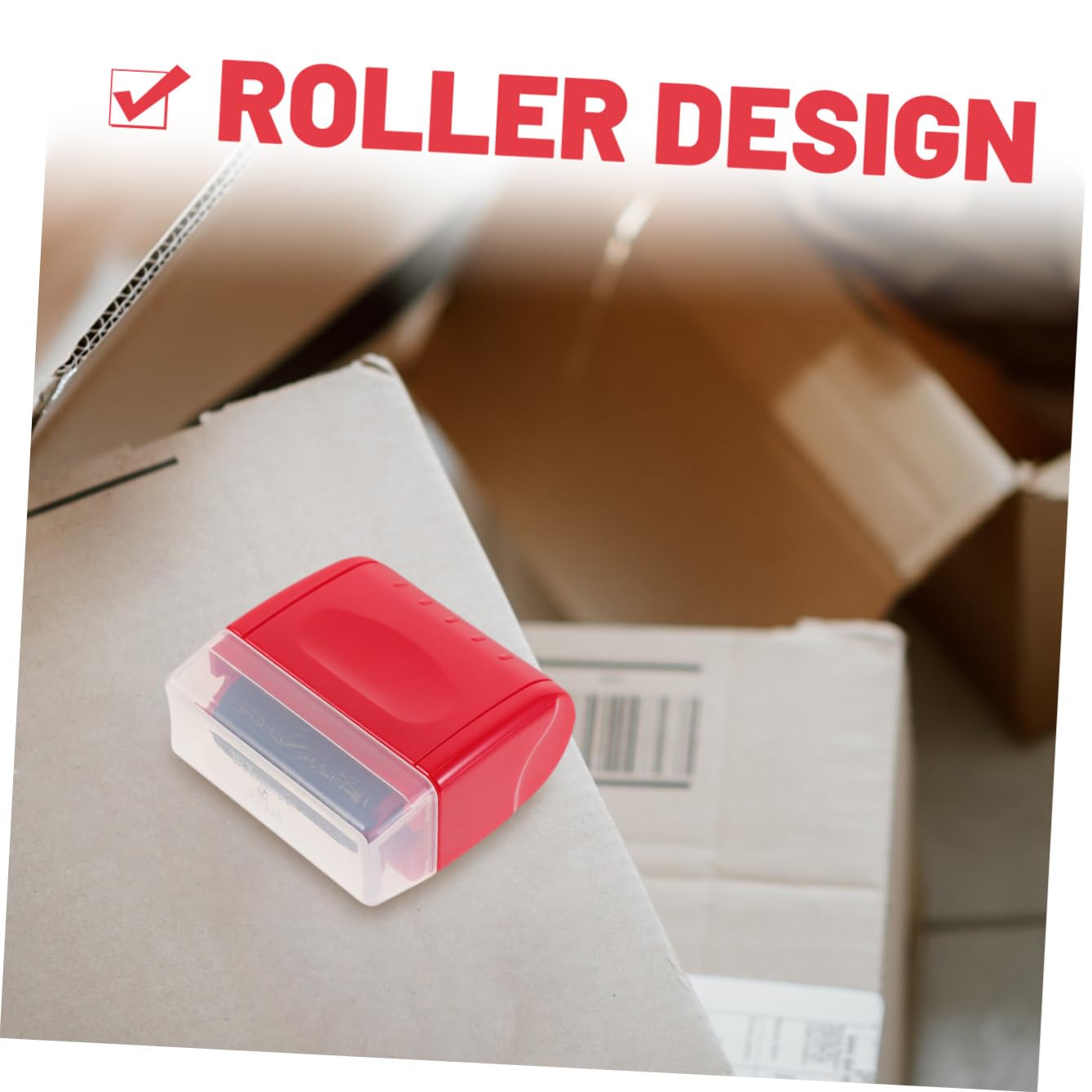NUOBESTY 4pezzi Secret Seal Roller Per Privacy Rotante Multi- Per Documenti e Fatture Protezione Delle Informazioni Riservate Per Insegnanti e Ufficio