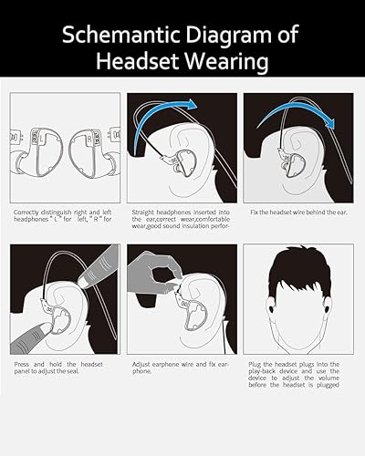 Miniatura 8 de keephifi KZ AS10 - Auriculares intraurales, auriculares con cable Balance Amature 5BA, estéreo de alta fidelidad, auriculares con cancelación de