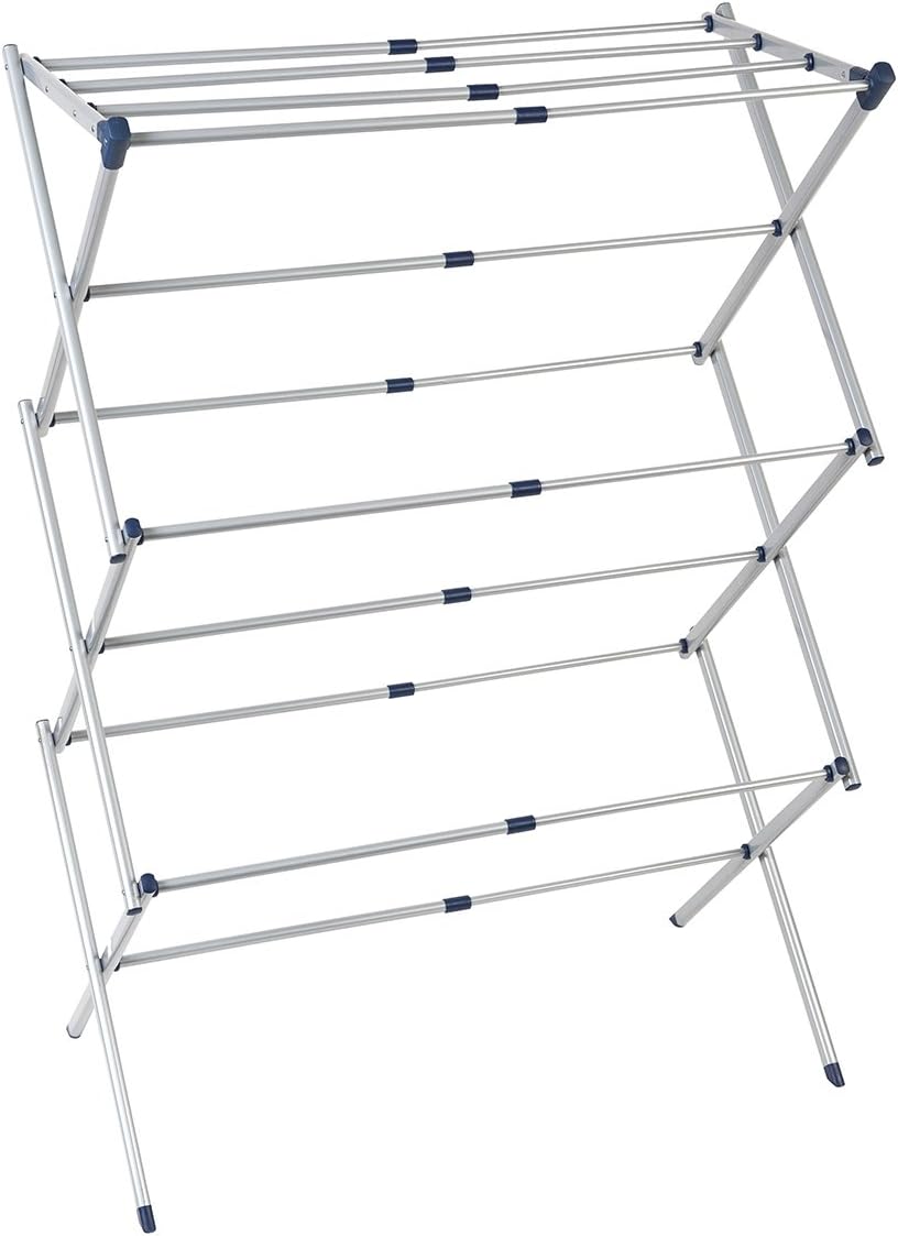Drying Rack for Laundry-Extra Large Expandable Air Dry Rack with 25ft Drying Space-Foldable Clothes Dryer