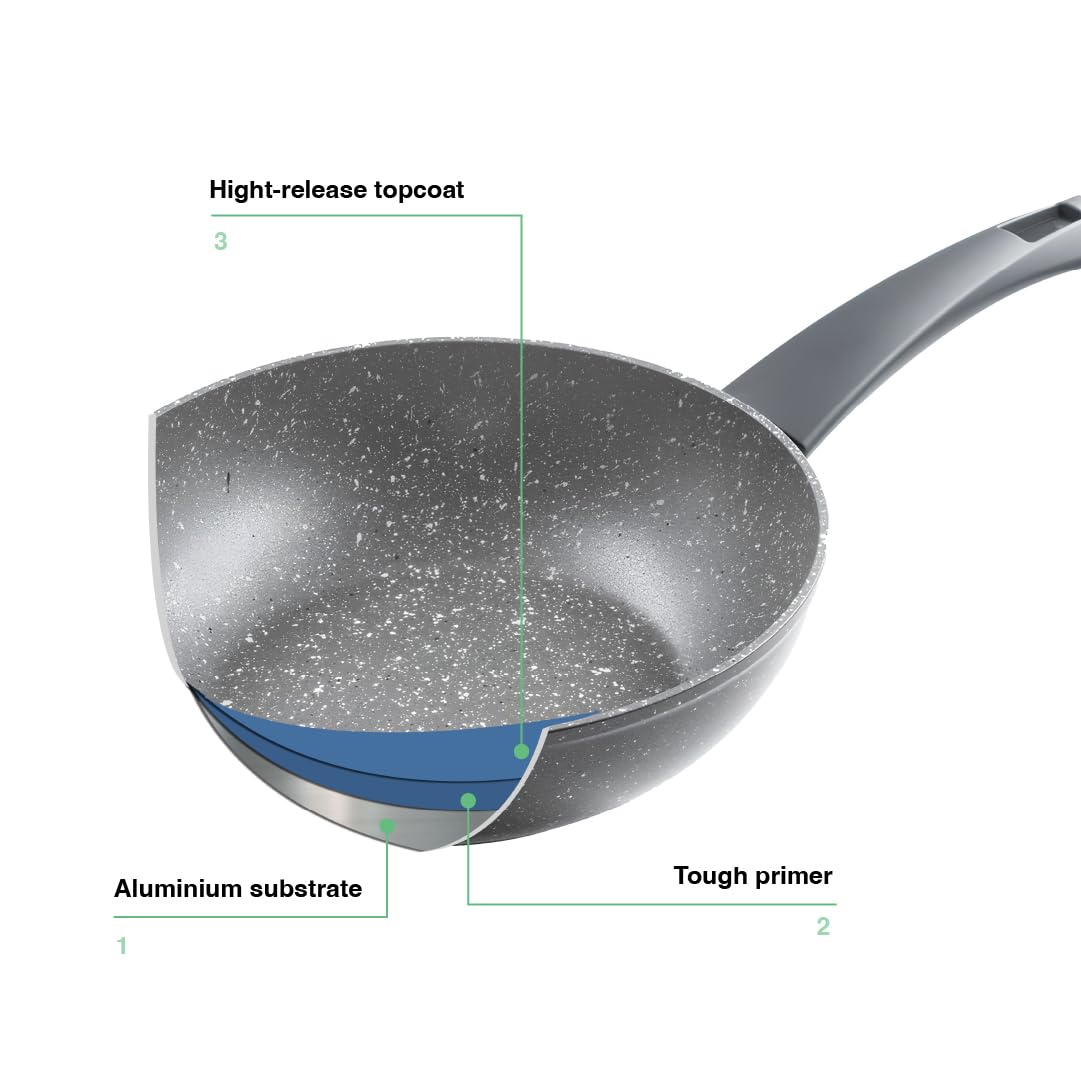 Beka Mini Padella Wok 20 Cm - In Alluminio Per Tutti I Piani Cottura, Incluso Induzione - Foto 13