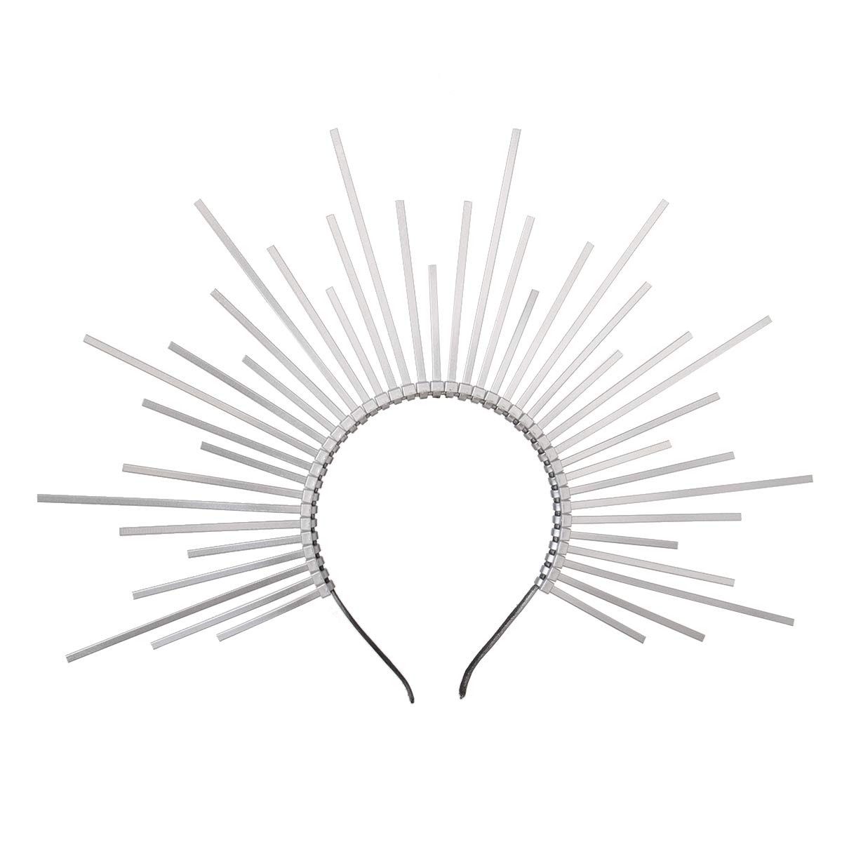 GRACEART Sunburst Halo - Diadema de corona dorada para disfraz, accesorios para el cabello