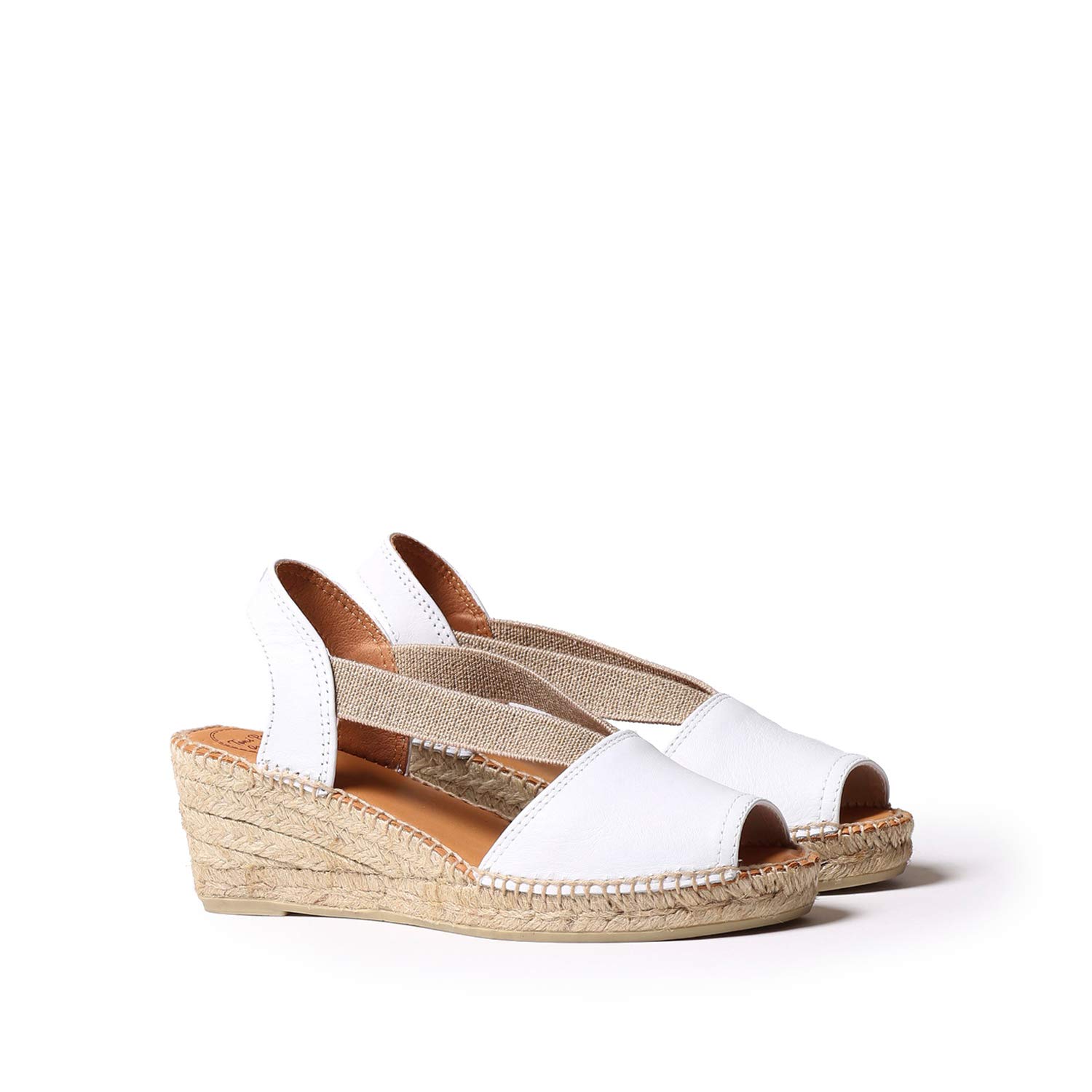 Toni Pons TEIDE-P - Espadrillas con Zeppa Donna realizzate in Pelle.