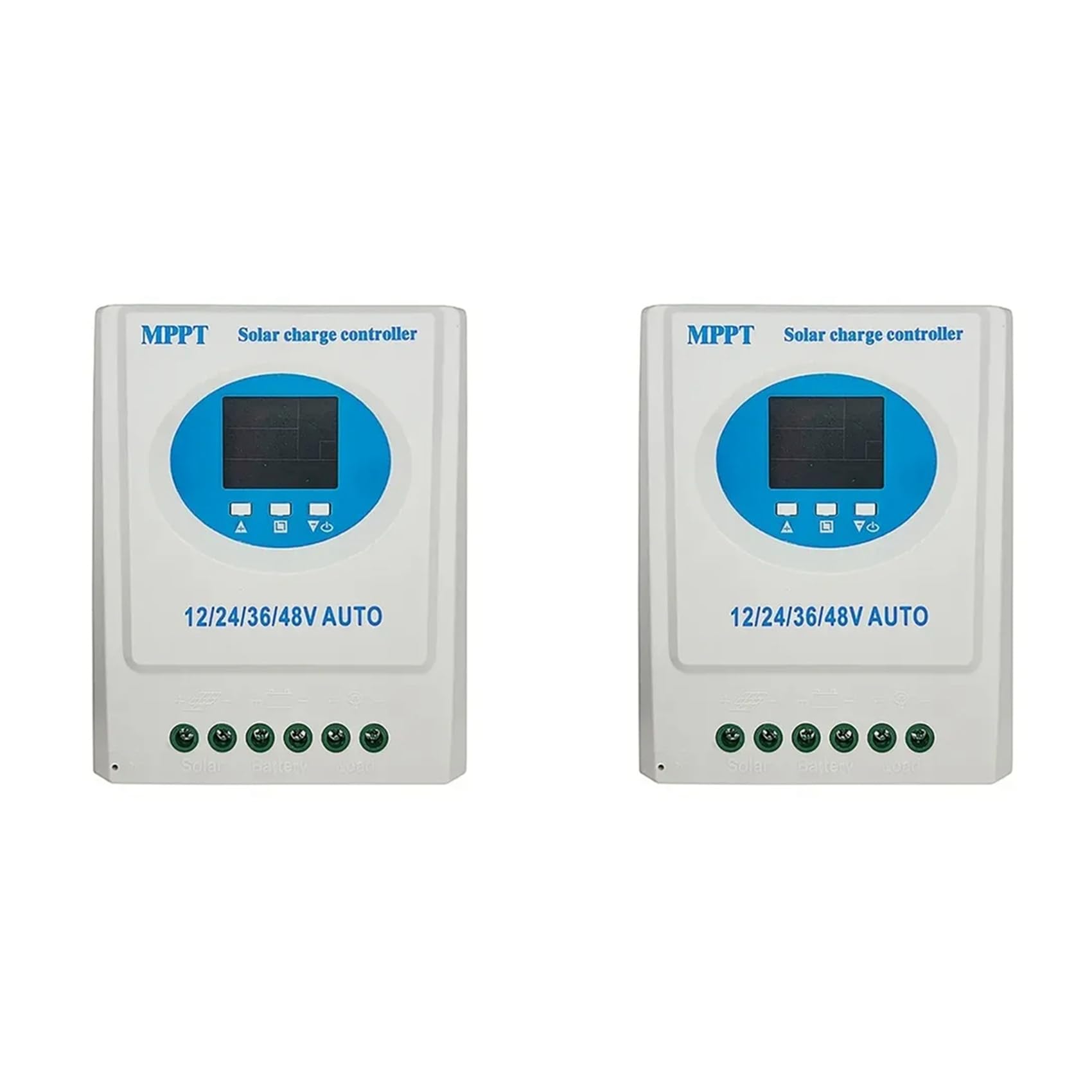Jnchdghwa As Shown 2X 12V/24V/36V/48V Auto 150A Mppt Solar Charge Controller Battery Charging Off-Grid Automatic Identification Controller