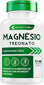 Magnesio Treonato 500Mg 60 Cápsulas - Ecomev (1 Unidade)