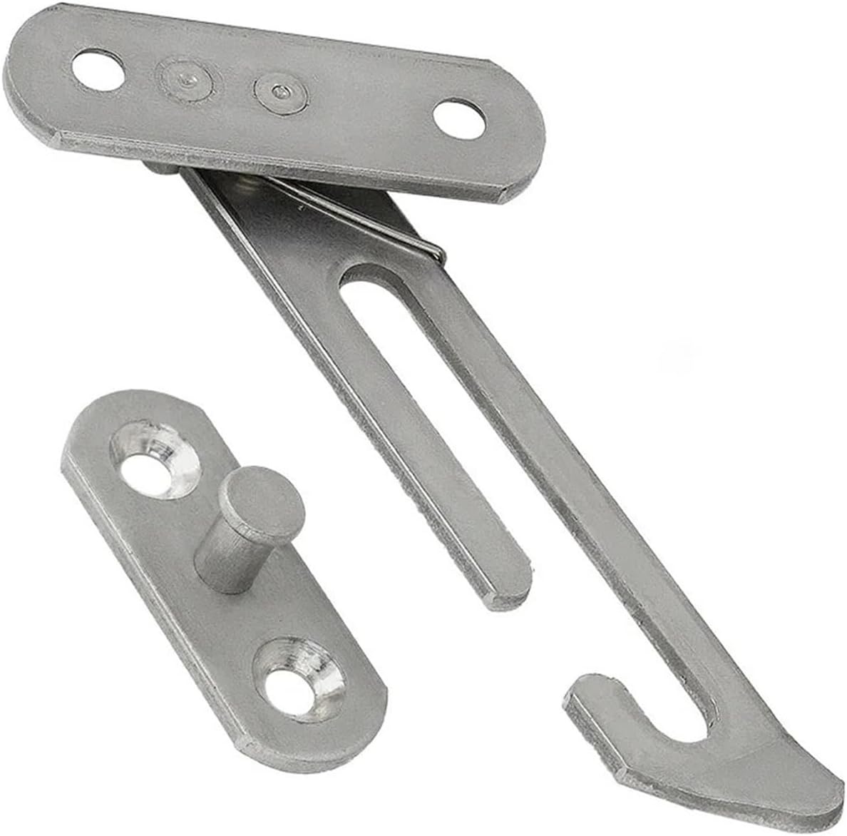 Right Window Wind Brace Hinge Glass Stopper Stainless Steel Lock Buckle Sliding Door Bracket Strut Locator Hardware Part