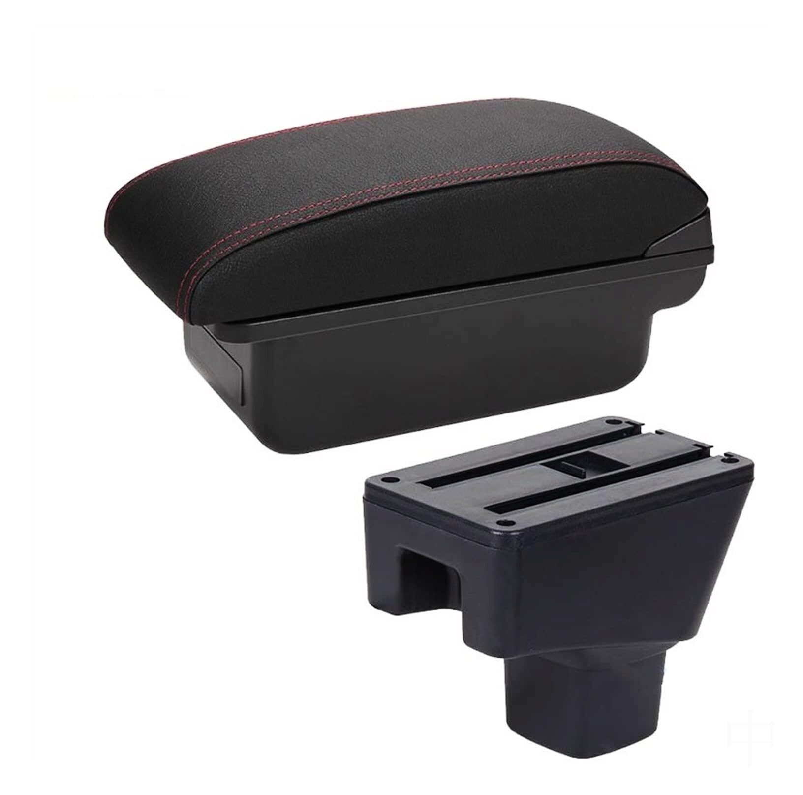 GTDTKGANAK Storage Box For Suzuki SX4 All Years Car Armrest Storage For Box with USB, Retrofit Interior Accessories(C1 No Usb)