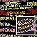 CHALK MARKERS By FANTASTIC MEGA 18 Pack, BEST Art, Menu Board Bistro Boards - Glass & Window Paint Marker Pens - Reversible 6mm Fine or Chisel Tip