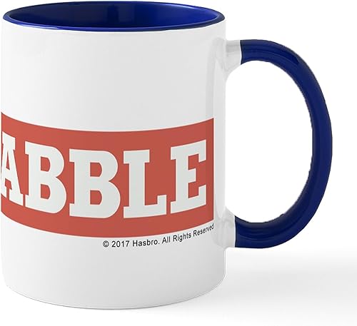 Miniatura 41 de CafePress Scrabble Champion - Taza de café de cerámica (11.0 fl oz) 2-Blanco/Negro Interior - Scrabble Champion,Blanco - Logo,Blanco - Logo